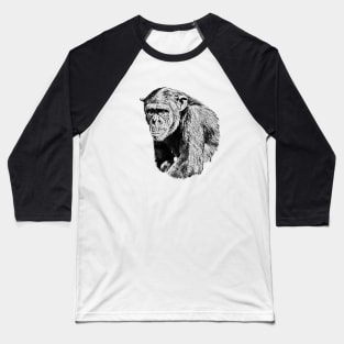 Chimpanzee Baseball T-Shirt